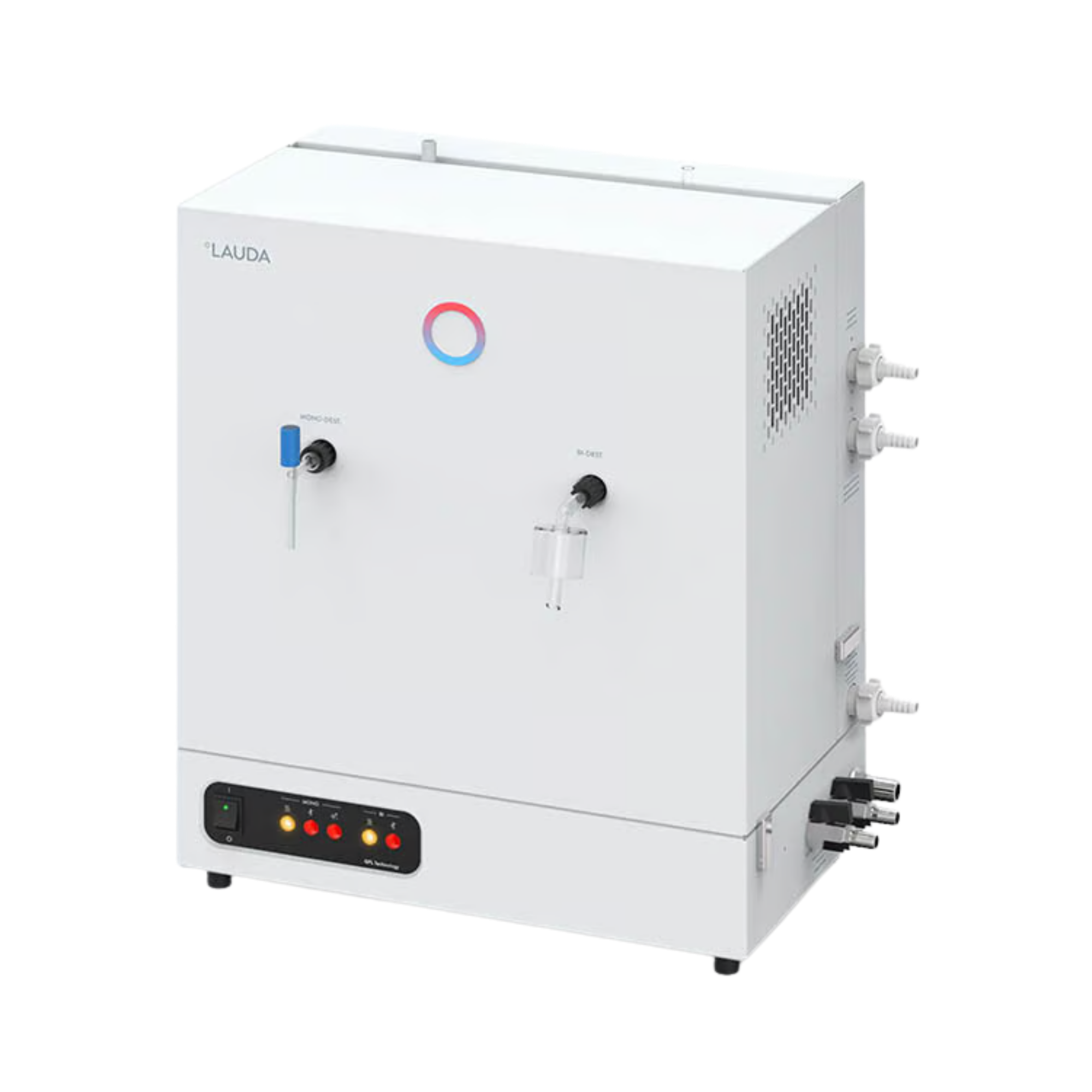 LAUDA Puridest PD 8 D Bi-Destillierapparat, 8 L/h, Leitwert 1,6 µS/cm, L003022, Produktansicht