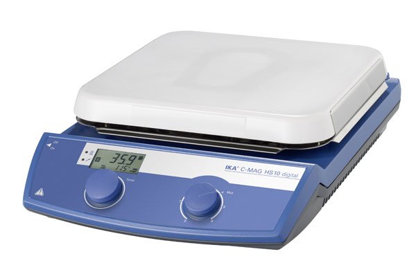 IKA Magnetrührer mit Heizung, Keramikplatte, C-MAG HS 10 digital, 0004240400