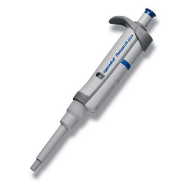 Eppendorf Pipette Research® plus G, Einkanal, fix, 500 µL, blau, 3124000113