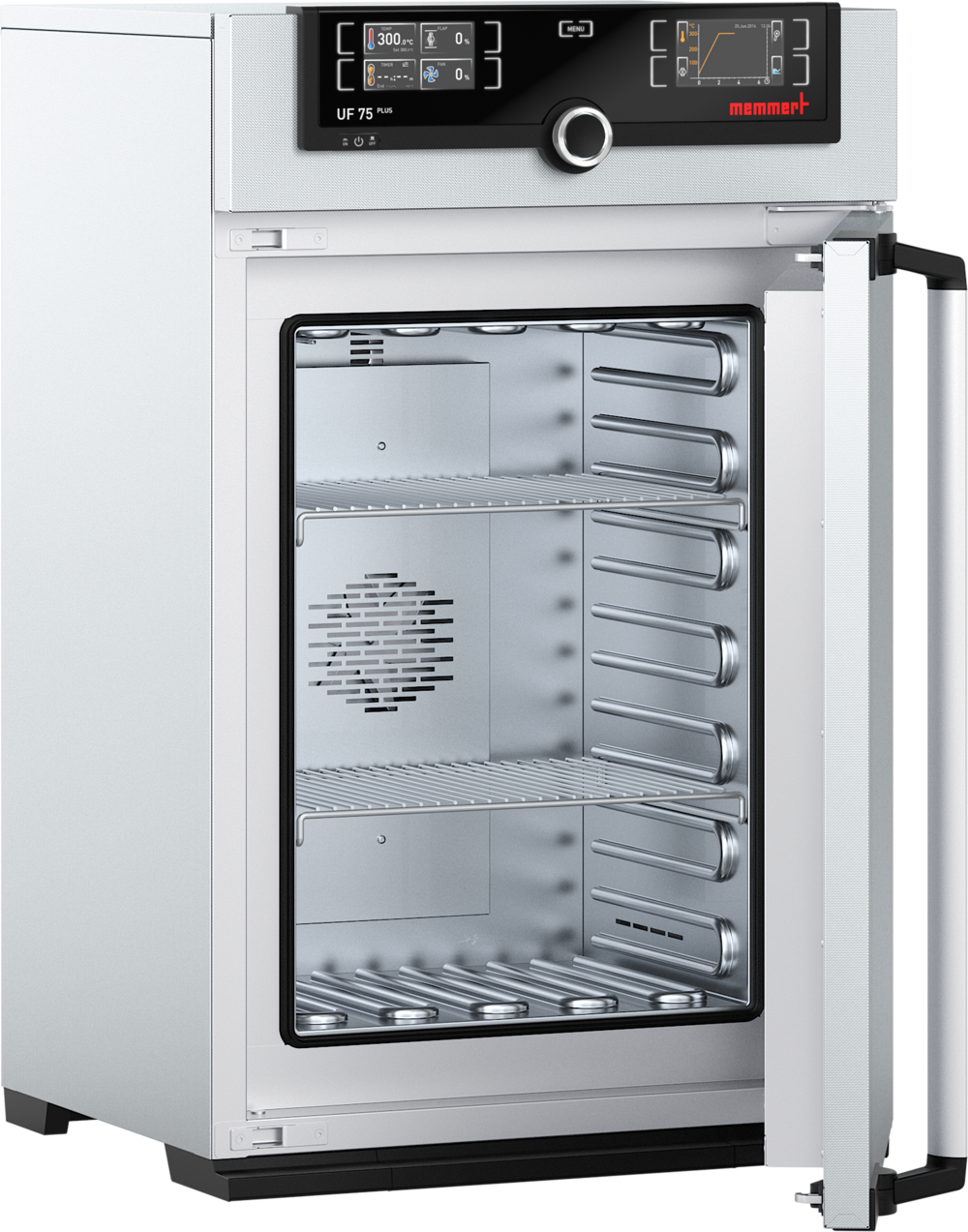 Memmert Universalschrank UF75plus, 74 Liter, TwinDISPLAY, 300 °C