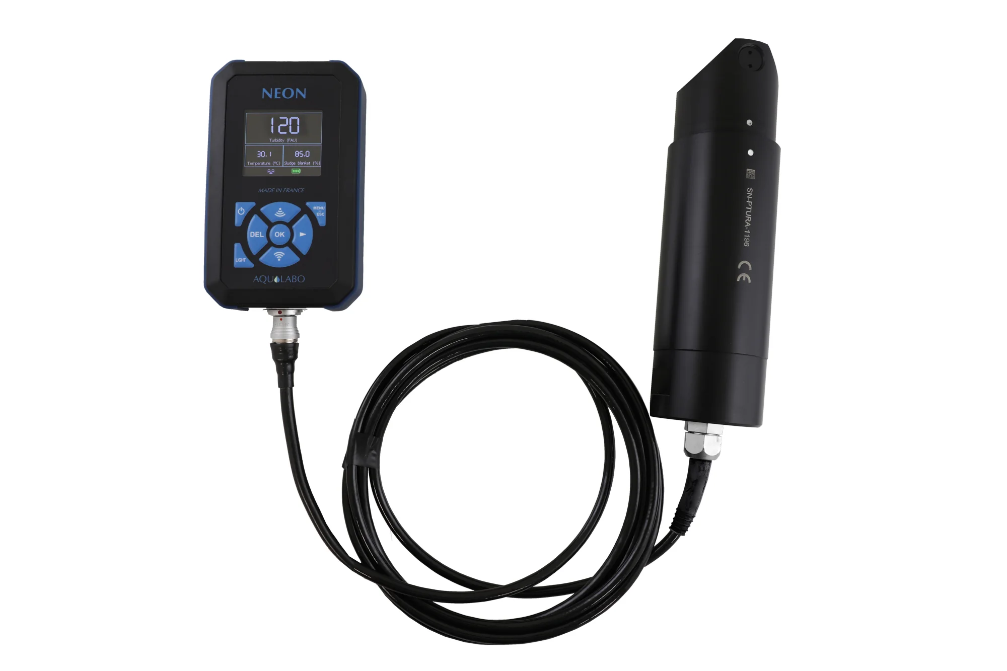 Aqualabo NEON OPEN tragbares Wasseranalyse-Messgerät mit Schwebstoffsensor MES5