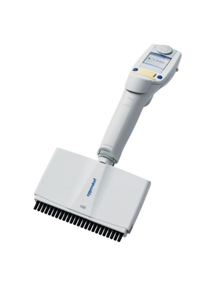 Eppendorf Pipette Xplorer plus, 24-Kanal, variabel, 5 – 100 µL, hellgelb, 4861000793