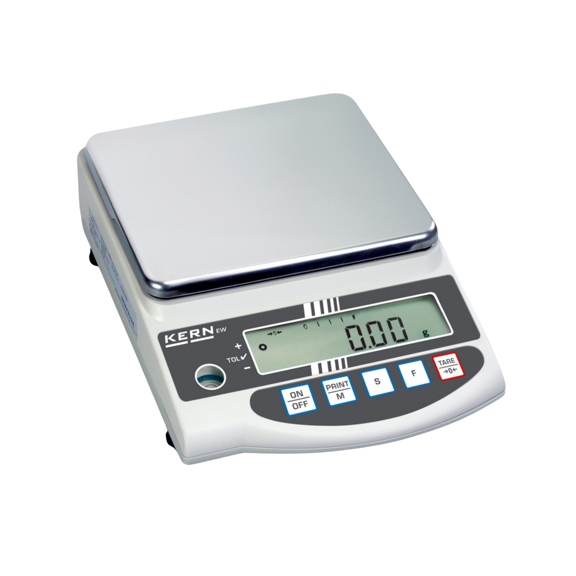 KERN EW 6200-2NM Präzisionswaage, 6.200 g / 0,01 g, Stimmgabel-Prinzip