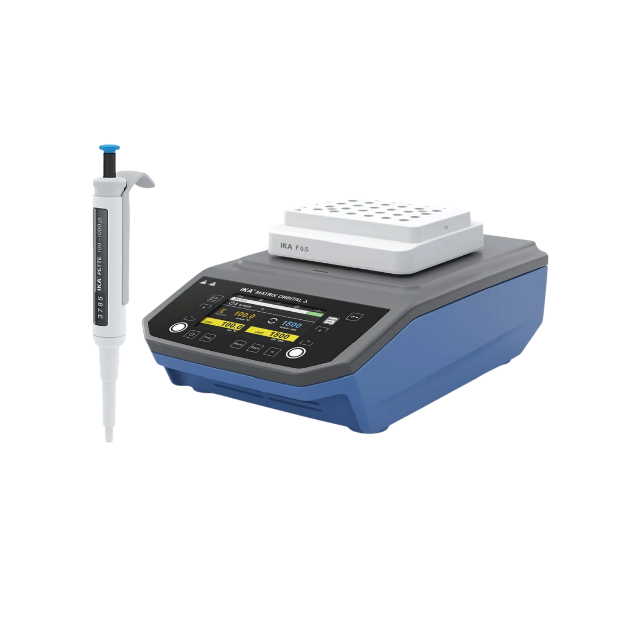 IKA MATRIX Orbital Delta F0.5, Thermoschüttler-Set (0,5 ml) inkl. Pipette, 0010006255