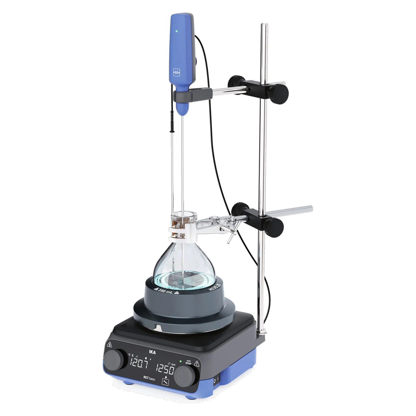 IKA Magnetrührer RCT basic Synthesis Solution 250 Komplettpaket, Aluminium-Aufstellplatte