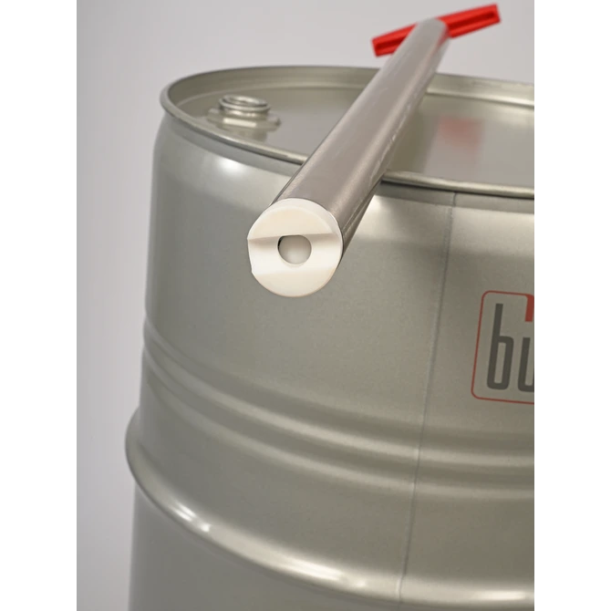 Bürkle Fasspumpe Edelstahl Auslaufbogen, 91 cm Eintauchtiefe, für Fässer bis 220 l, 5601-0800
