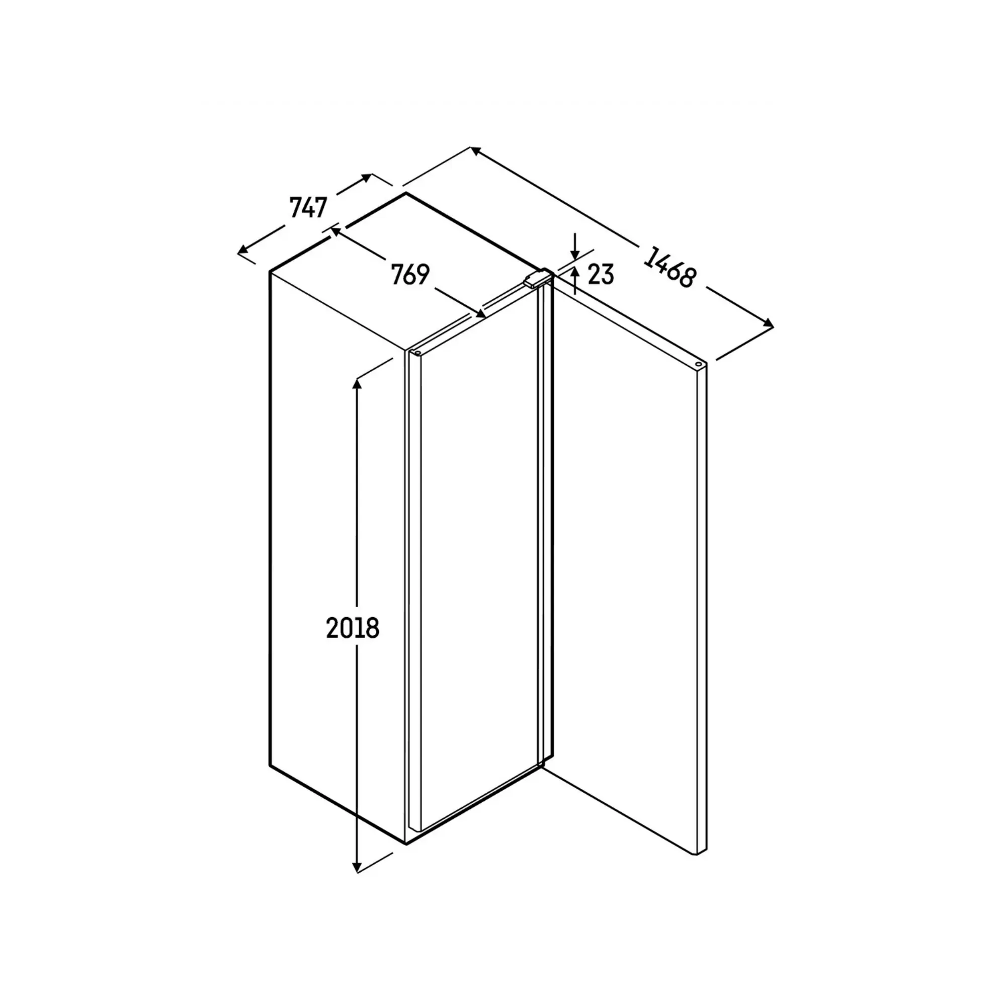 Liebherr FFFsg 6501 Gefrier-Lagerschrank, 332 Liter Nutzinhalt, Stellfüße, 993599351