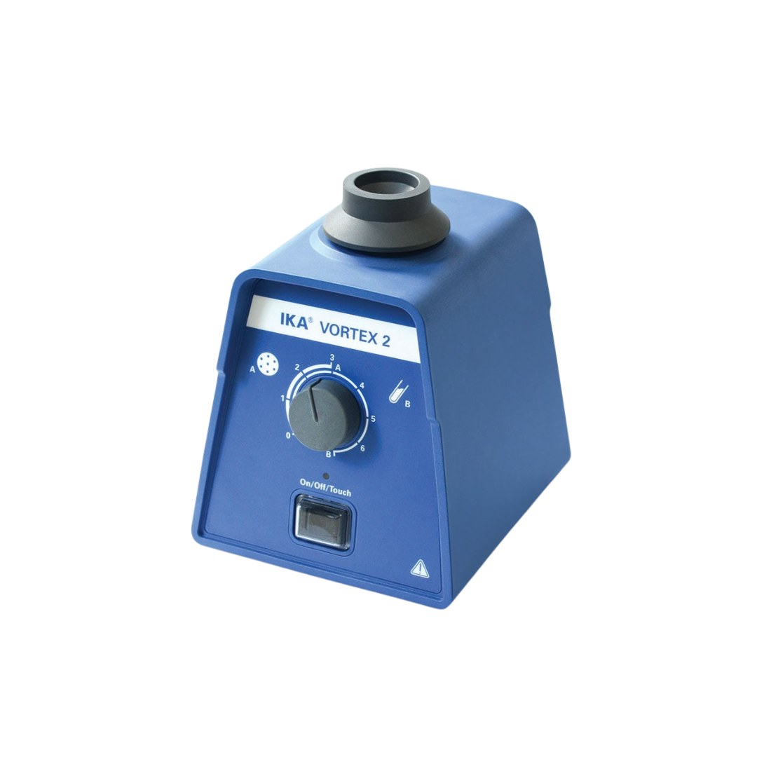 IKA Vortex 2 Kreisschüttler, 500 bis 2500 rpm, Dauerbetrieb, 0025000258