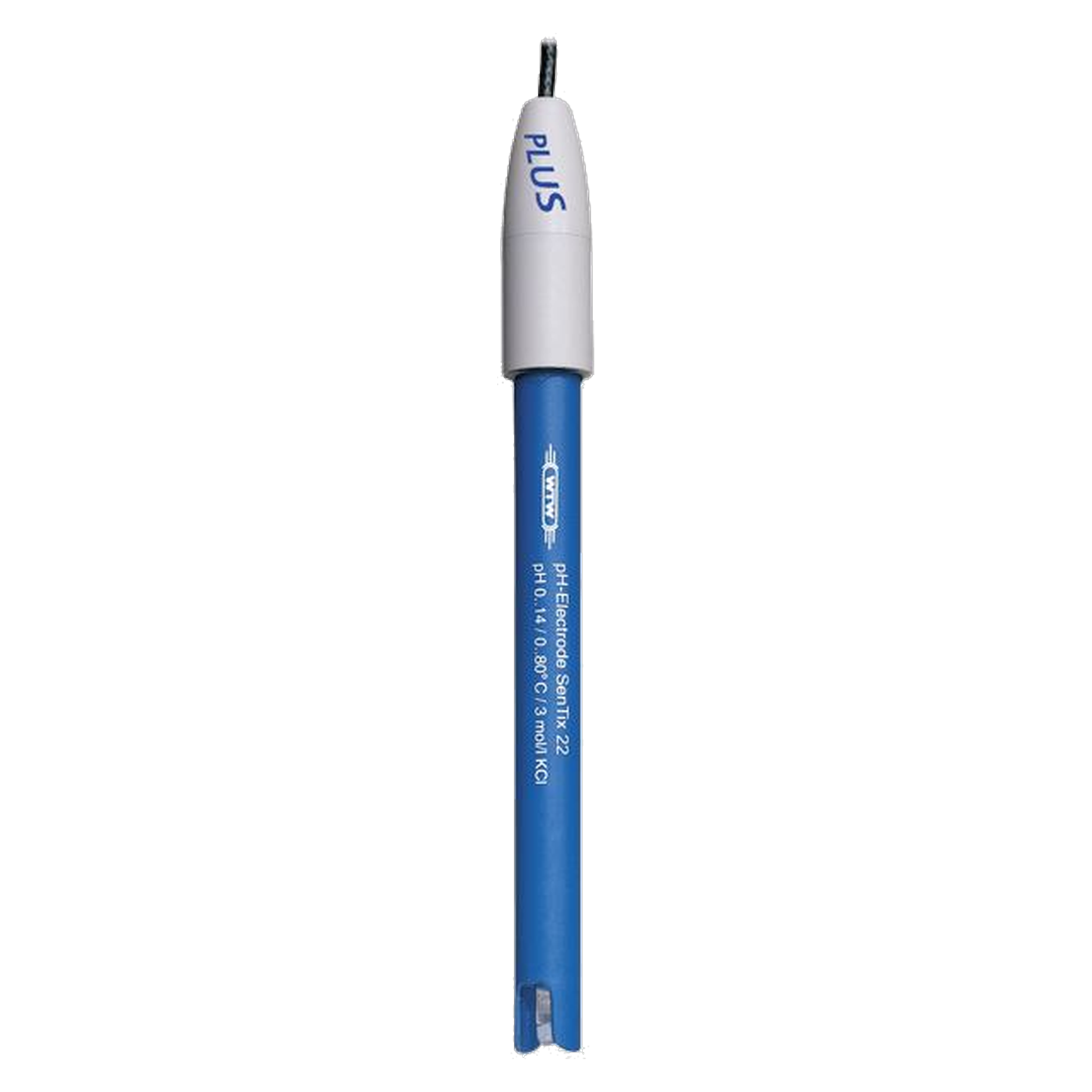 WTW SenTix 22 Kunststoff-pH-Elektrode mit Gel-Elektrolyt, BNC, 1 m Kabel