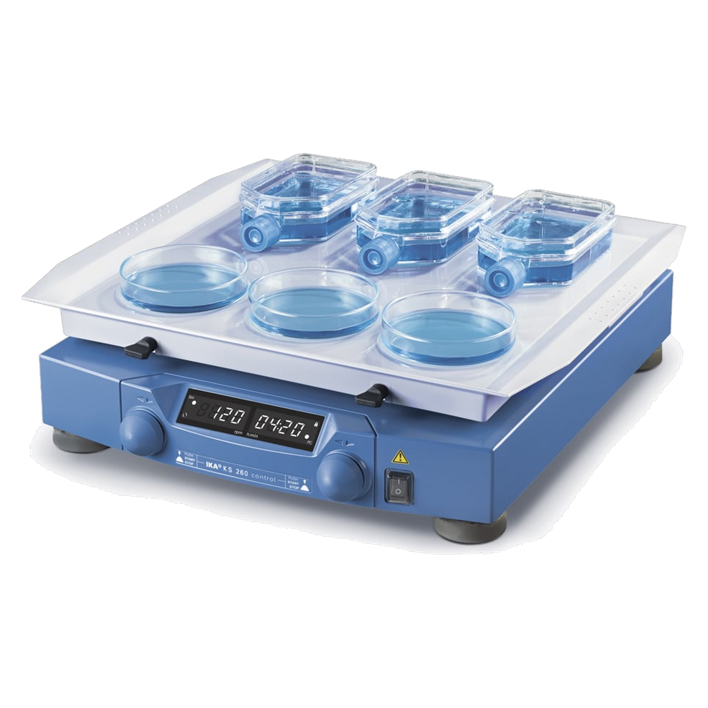 IKA KS 260 control Kreisschüttler mit Endpunktpositionierung, Hub 10 mm, 7,5 kg
