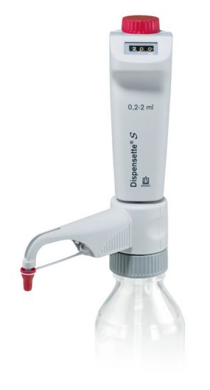 Brand Flaschenaufsatz-Dispenser, Dispensette S, Digital, DE-M, 0,2-2 ml, ohne RDV, 4600320