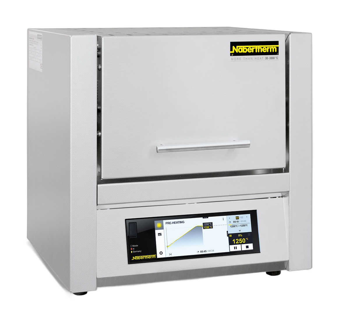 Nabertherm Muffelofen LT 5/13/B510, 5 l, Tmax 1.300 °C, Hubtür, L-055H3AL