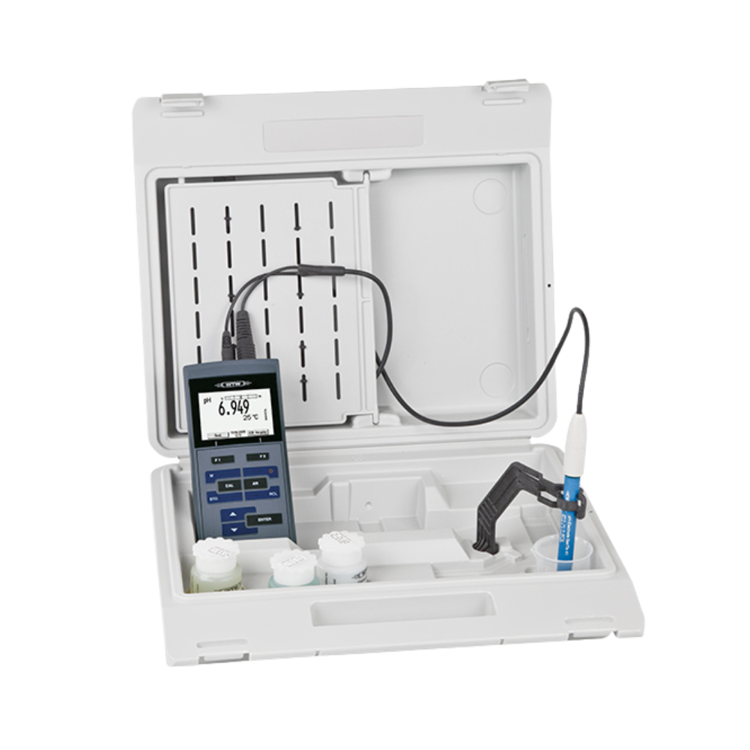 WTW ProfiLine pH 3310 Set 2 Taschen-pH-Meter (Logger & USB), 2AA312