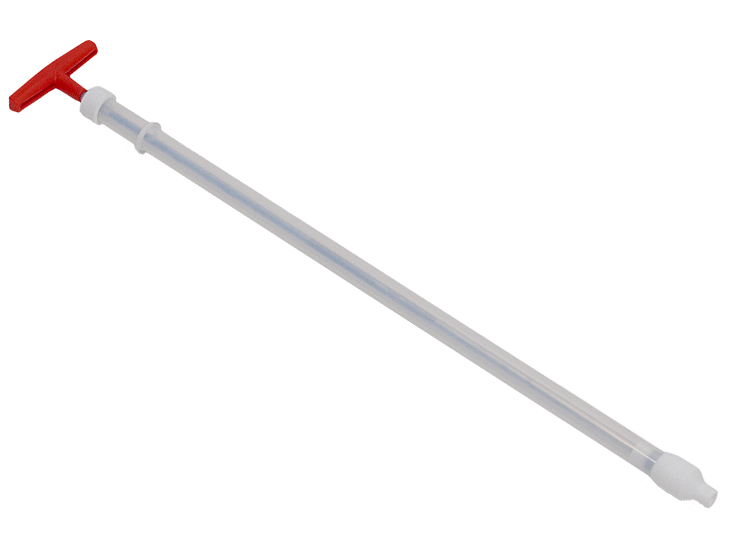 Bürkle ViscoSampler Probenzieher für zähflüssige Stoffe, PTFE/FEP, 60 bis 200 cm Eintauchtiefe, Produktansicht