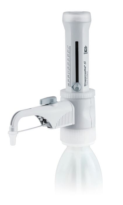 Brand Flaschenaufsatz-Dispenser, Dispensette® S, Trace Analysis, DE-M, Tantal-Feder, 1-10 ml, mit RDV, #4640241