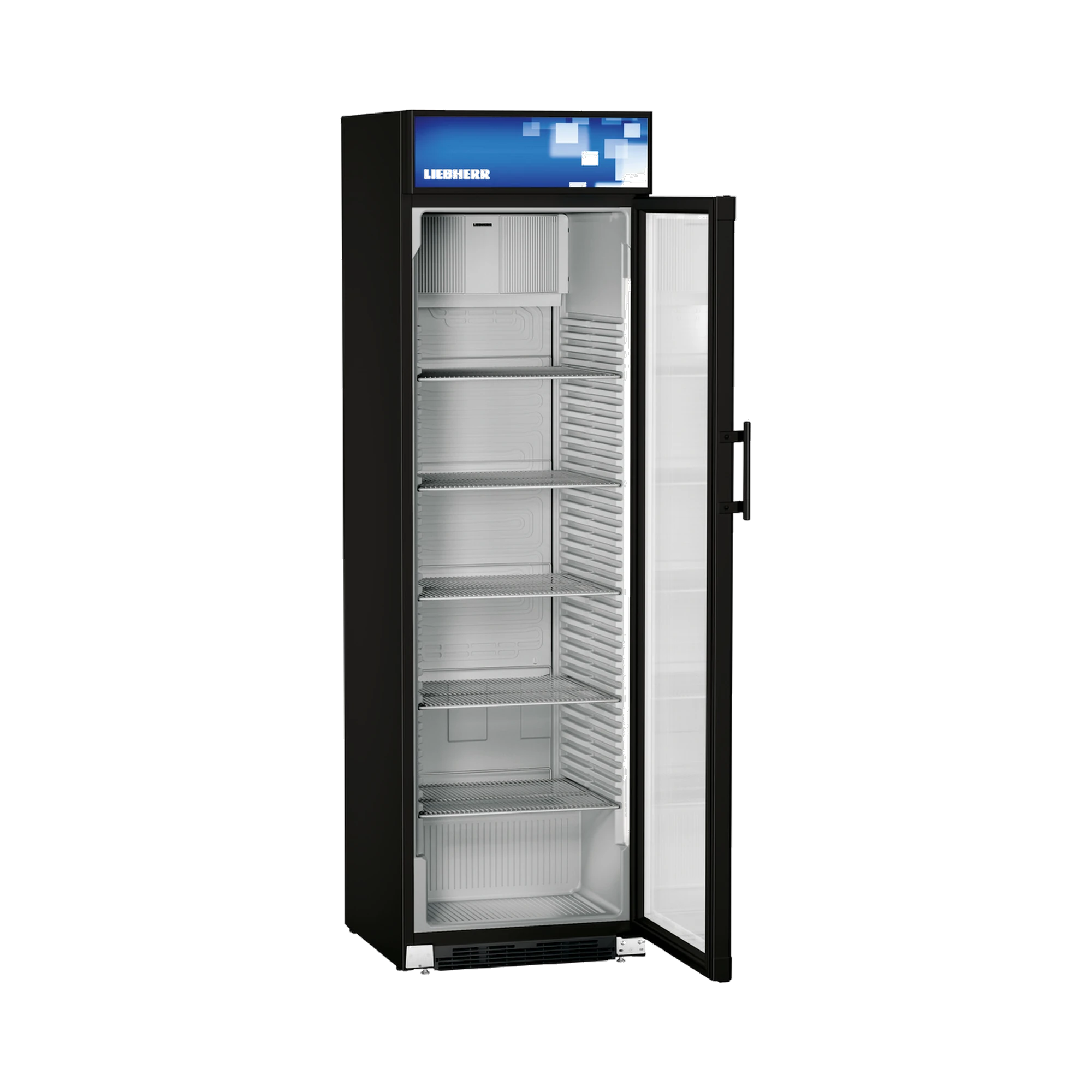 Liebherr FKDv 4213 Getränkekühlschrank, 385 Liter mit Glastür, Schwarz, 090926051
