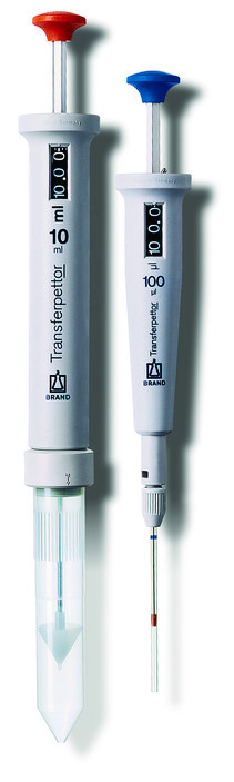 Brand Transferpettor Typ Digital, DE-M, 200-1000 µl, mit Glaskapillare, #702806