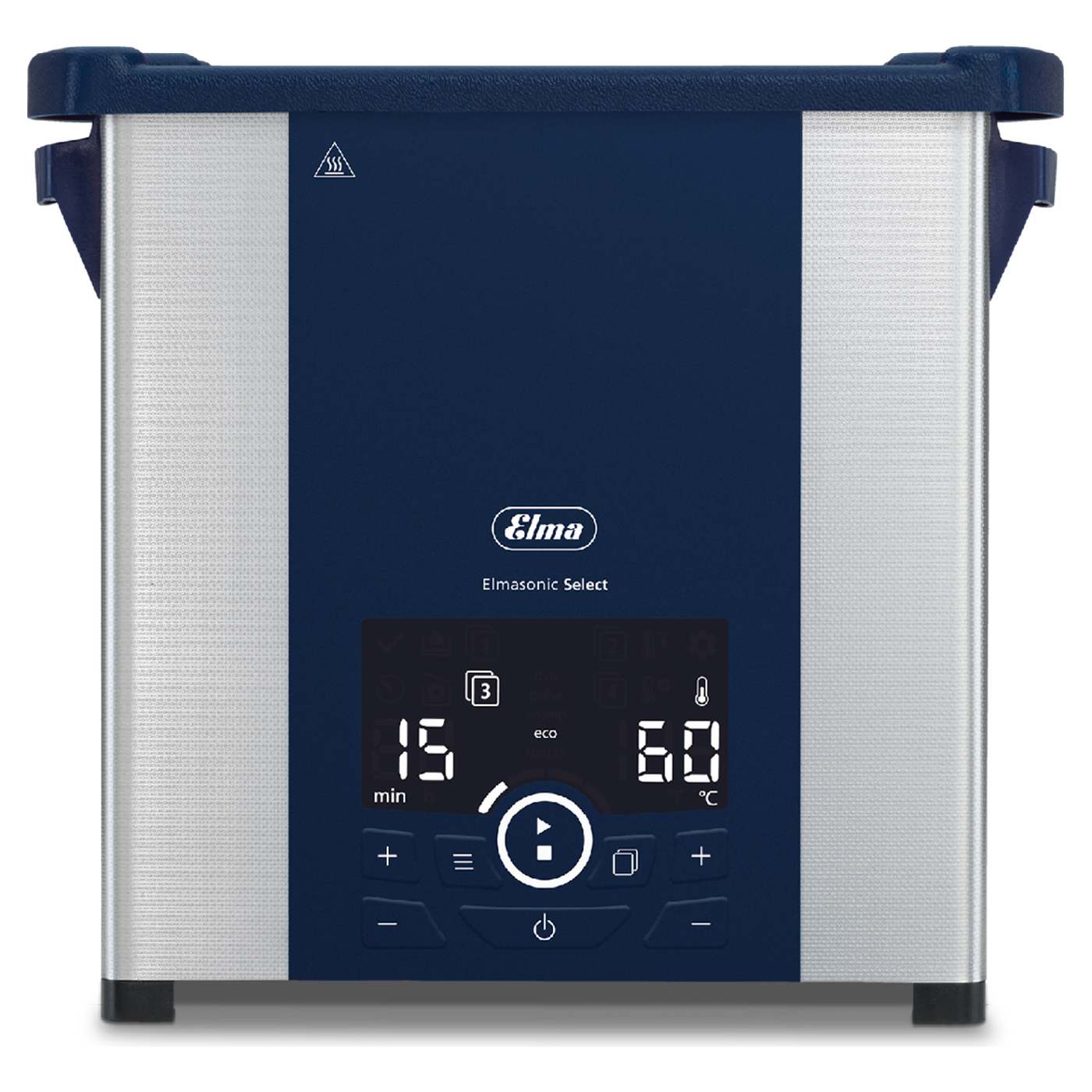 Elma Elmasonic Select 40 Ultraschallbad mit Heizung, 3,9 Liter, 37 kHz