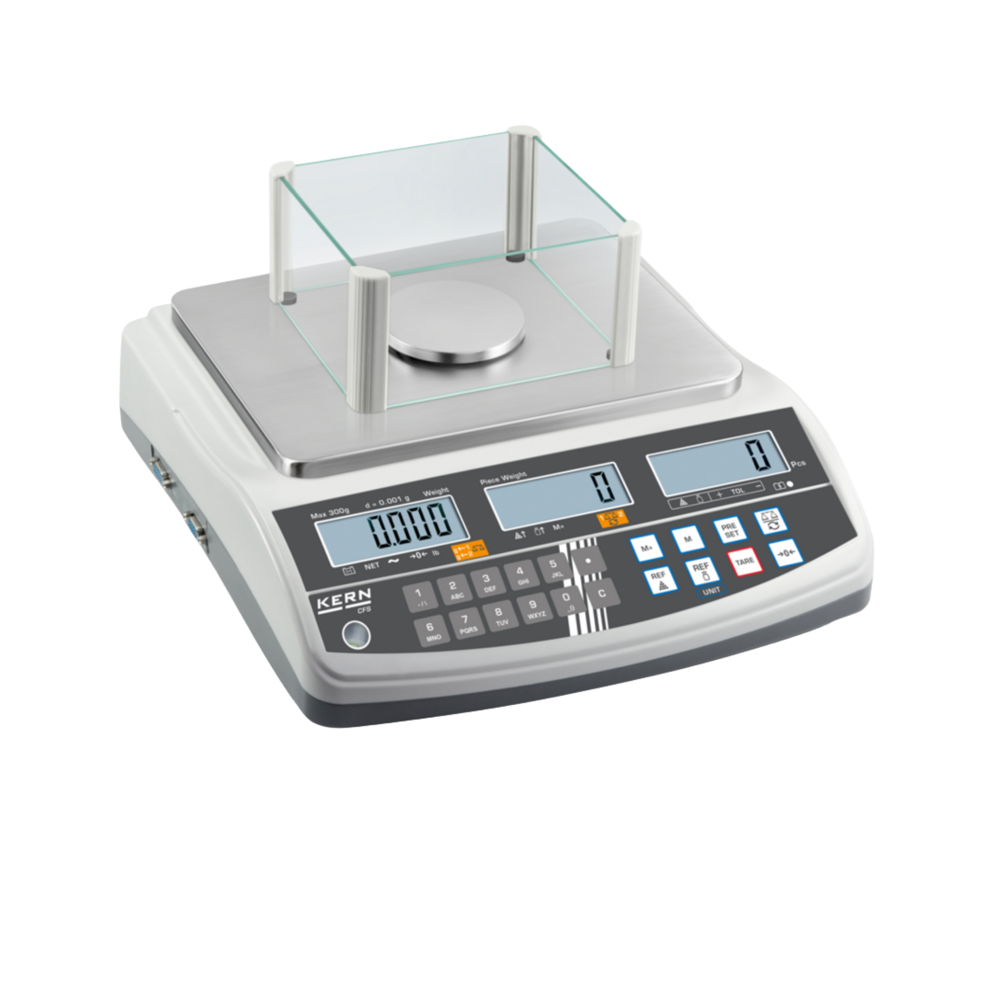 KERN CCS 6K-6 Zählsystem, Referenz- & Mengenwaage, Max 6 kg