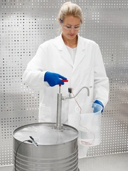 Bürkle Fasspumpe Edelstahl Auslaufbogen, 91 cm Eintauchtiefe, für Fässer bis 220 l, 5601-0800