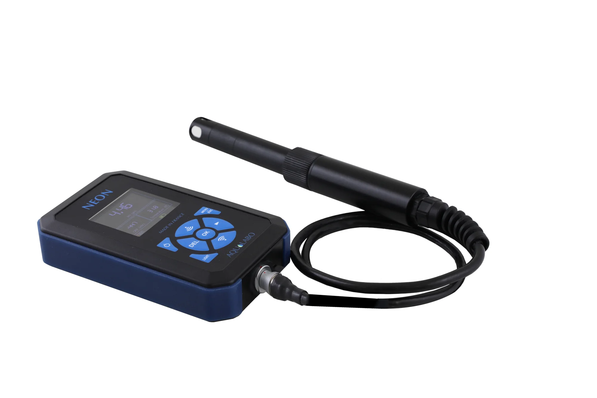 Aqualabo NEON OPEN tragbares Wasseranalyse-Messgerät mit pH-Redox-Temperatur-Sensor PHEHT