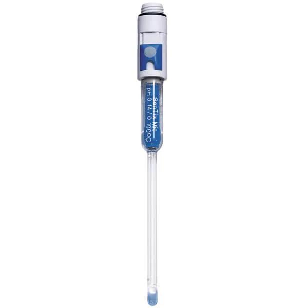WTW pH-Mikro-Elektrode, zur Messung in geringen Volumina und kleinen Gefäßen, mit S7-Steckkopf, Schaftdurchmesser 5 mm. Ohne Anschlusskabel. #103647