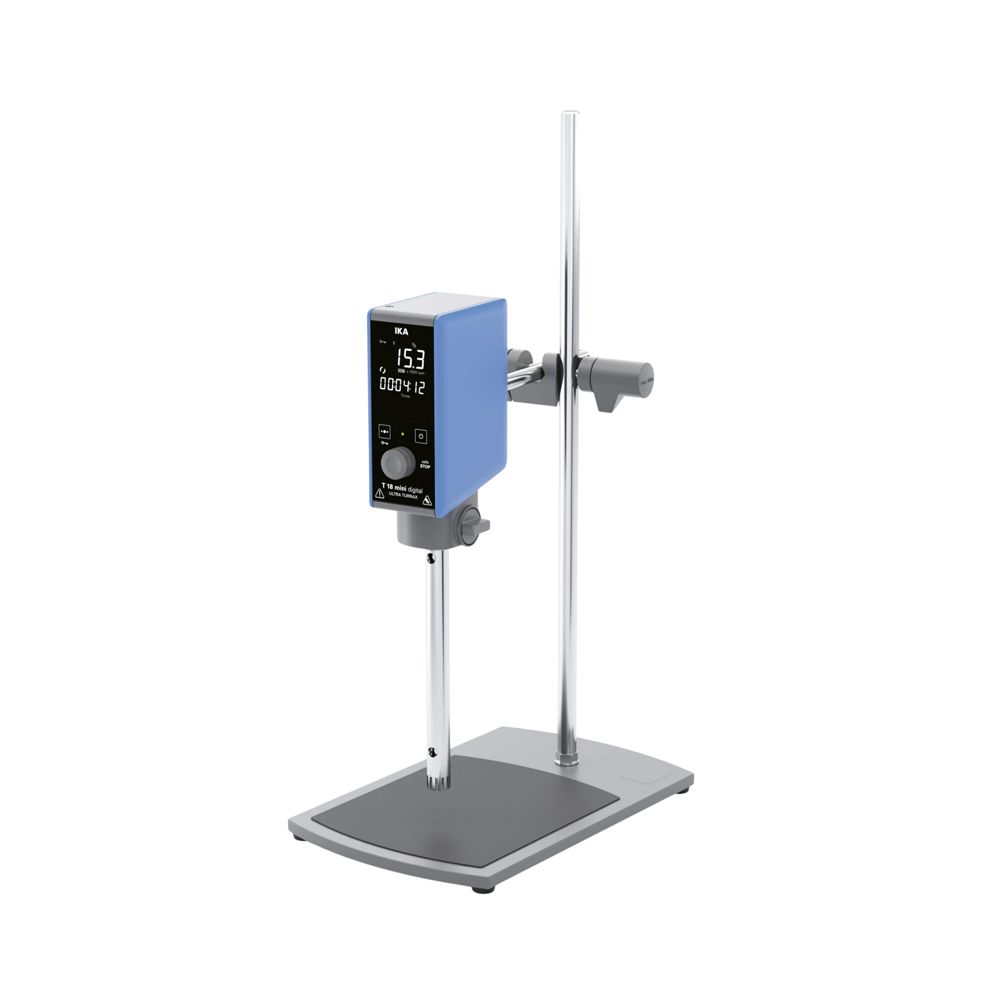IKA T 18 mini digital Solution, Dispergierer-Set, inkl. Werkzeug & Stativ, 0010015137