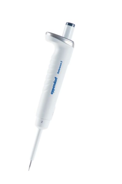 Eppendorf Reference 2 Einkanalpipette, fix, 2 µL, dunkelgrau, 4925000022, Detailansicht