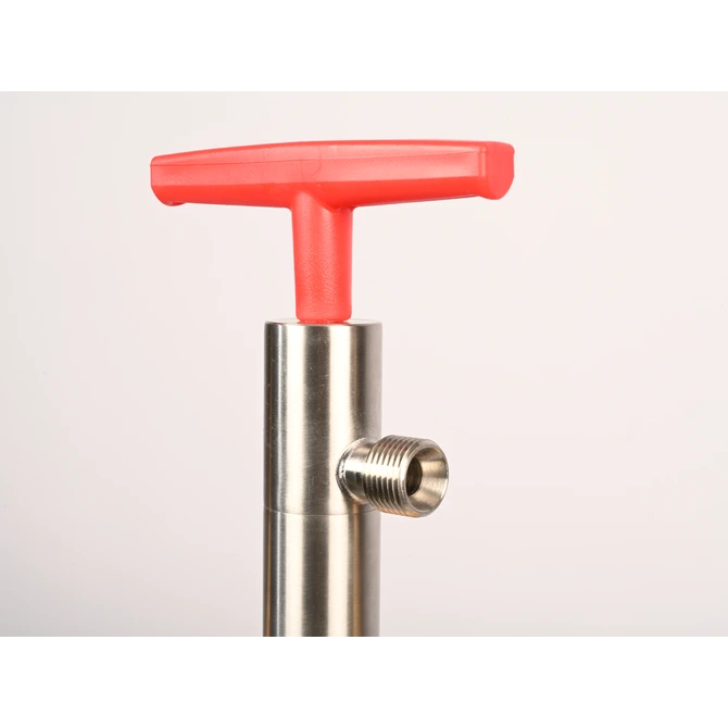 Bürkle Fasspumpe Edelstahl Auslaufbogen, 91 cm Eintauchtiefe, für Fässer bis 220 l, 5601-0800
