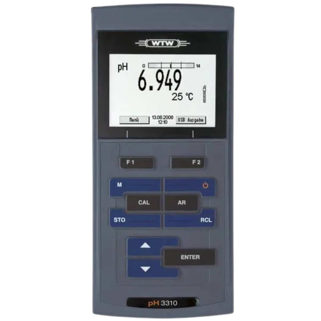 WTW ProfiLine pH 3310 Handmessgerät (pH/mV, DIN-Anschluss), 2AA310