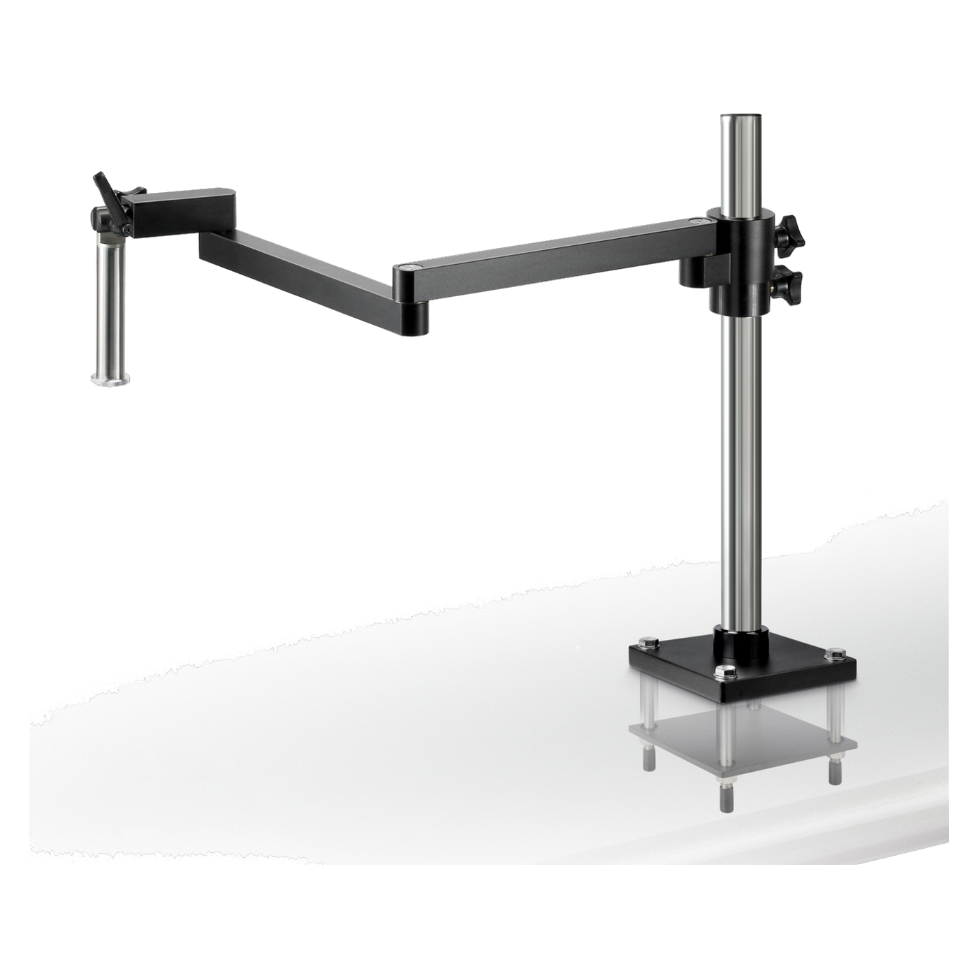 Kern OZB-A5222 Stereomikroskop-Ständer, Gelenkarm zum Anschrauben, Säule 515 mm, Arm 553 mm