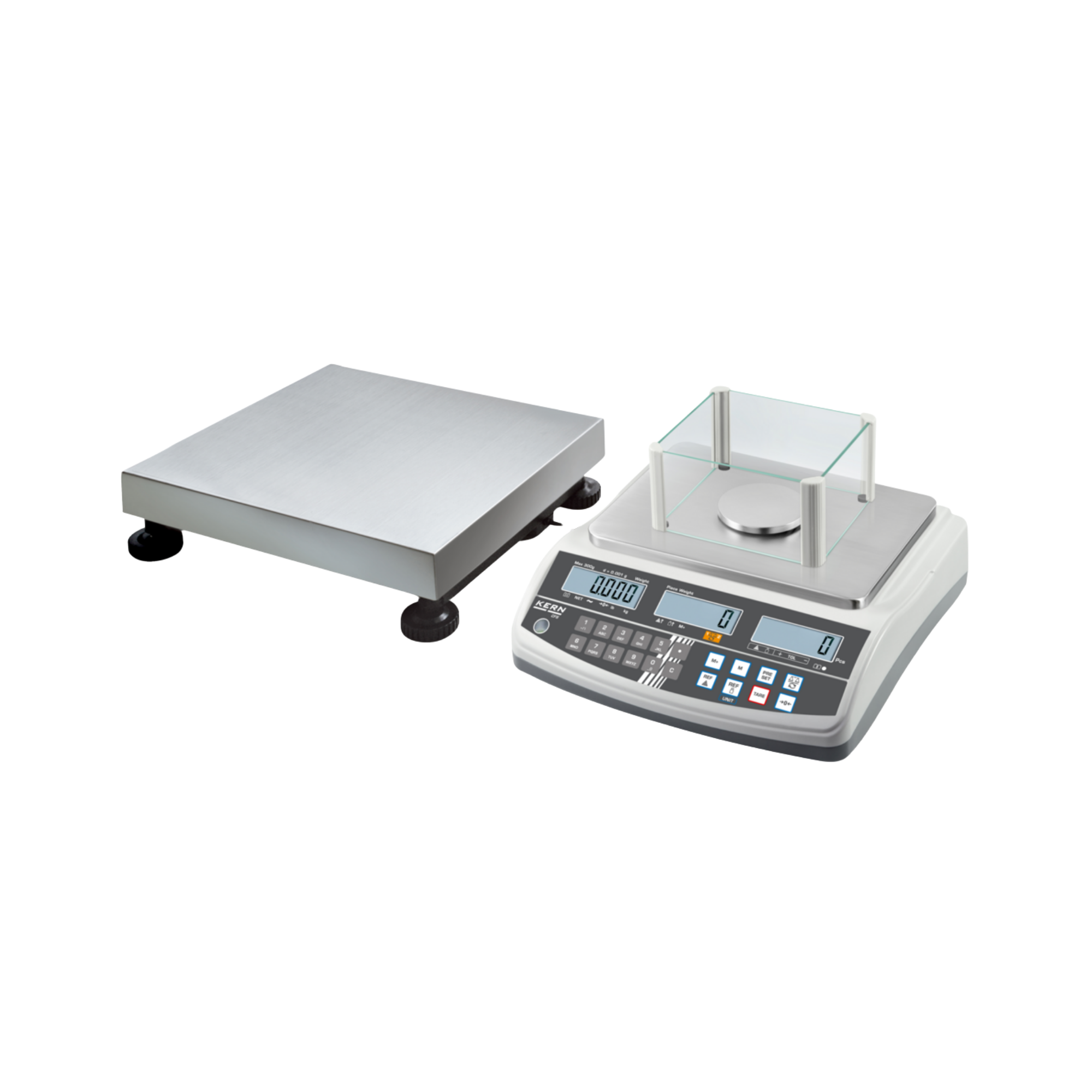KERN CCS 6K-6 Zählsystem, Referenz- & Mengenwaage, Max 6 kg