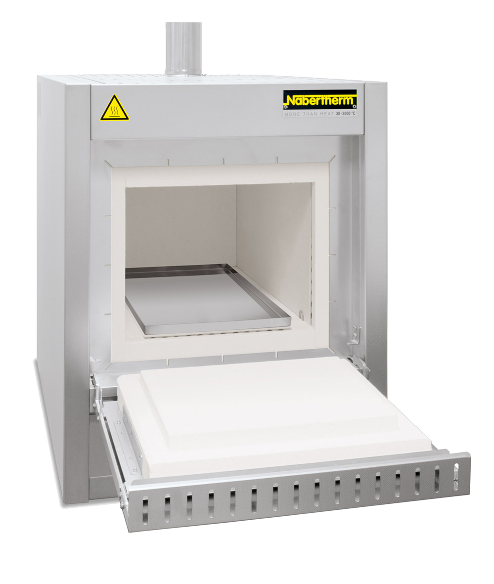 Nabertherm Muffelofen L 40/11/B510, 40 l, Tmax 1.100 °C, Klapptür, L-405K1DL