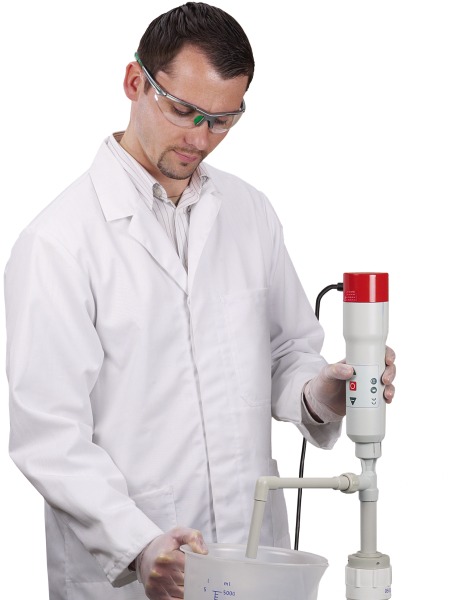 Bürkle, EnergyOne netzbetr. Fasspumpe m.Auslaufbogen, 50cm, #5900-2050