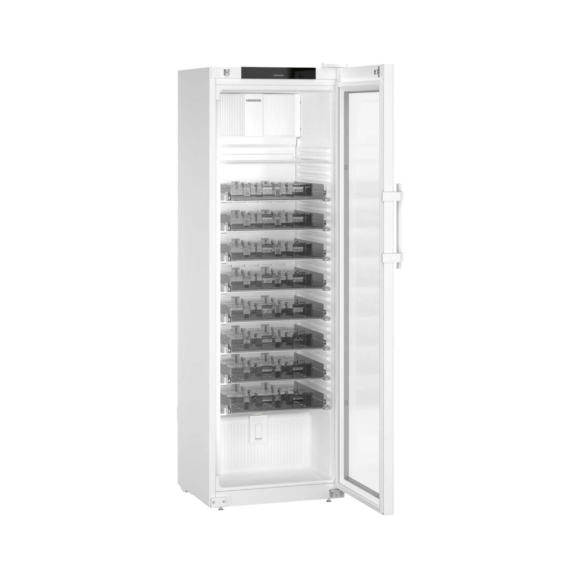 Liebherr HMFvh 4011 H63 Medikamentenkühlschrank, Glastür, Ordnungssystem, 239 l, DIN 13277, 090800651