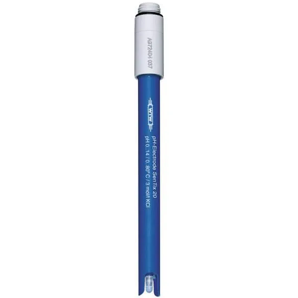 WTW Kunststoff-pH-Elektrode mit Gel-Elektrolyt, S7 Steckkopf, ohne Anschlusskabel, #103630