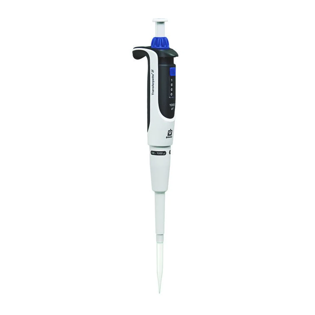 Brand Transferpette S Einkanalpipette, variabel, 100-1000 µl, DE-M, 705880, Produktansicht Brand