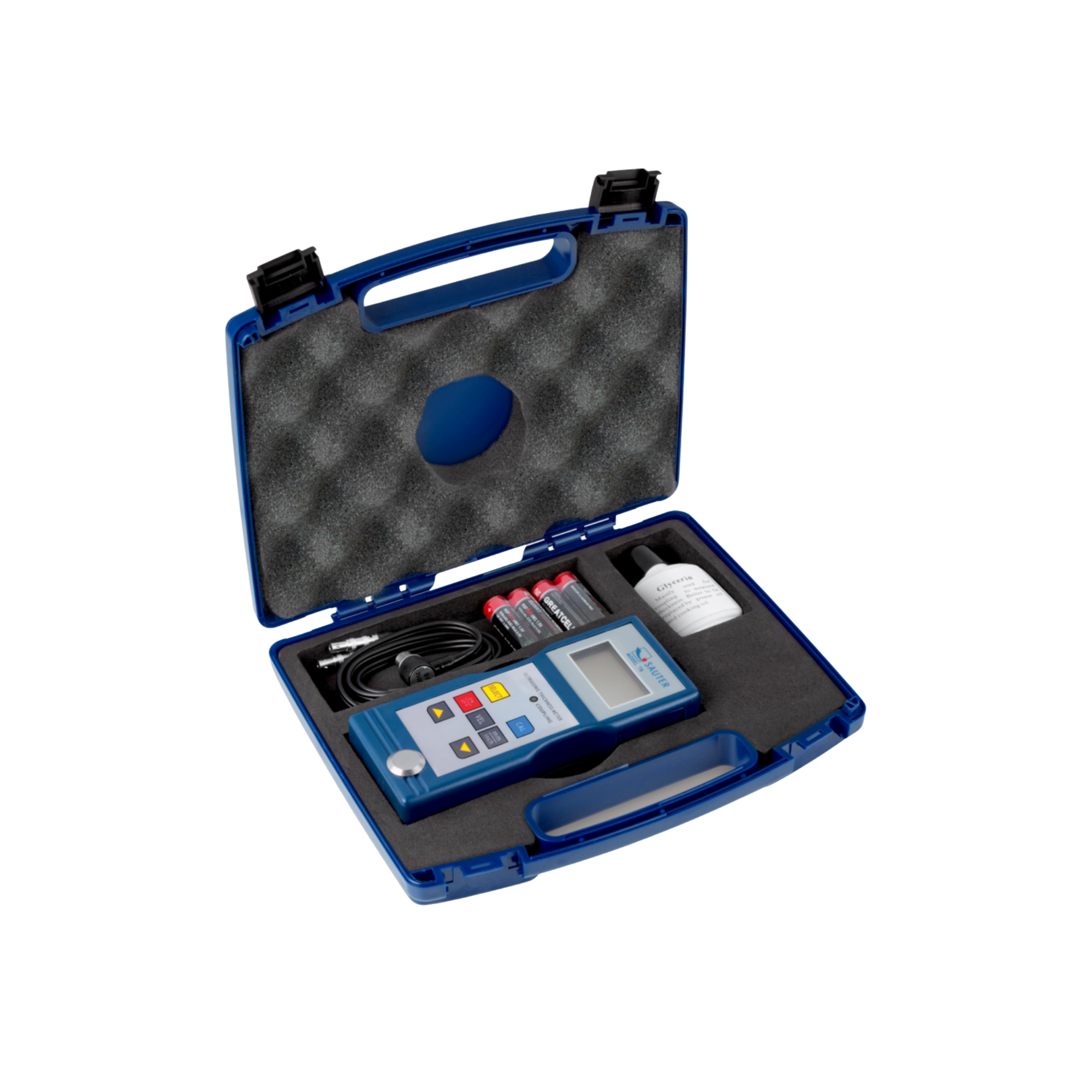 Sauter Ultraschall-Materialdickenmessgerät TB 200-0.1US, externer Messkopf