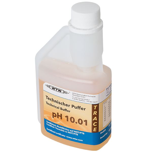 WTW Technische Pufferlösung TPL 10 Trace, pH 10,01 Trace, 250 ml, 108805