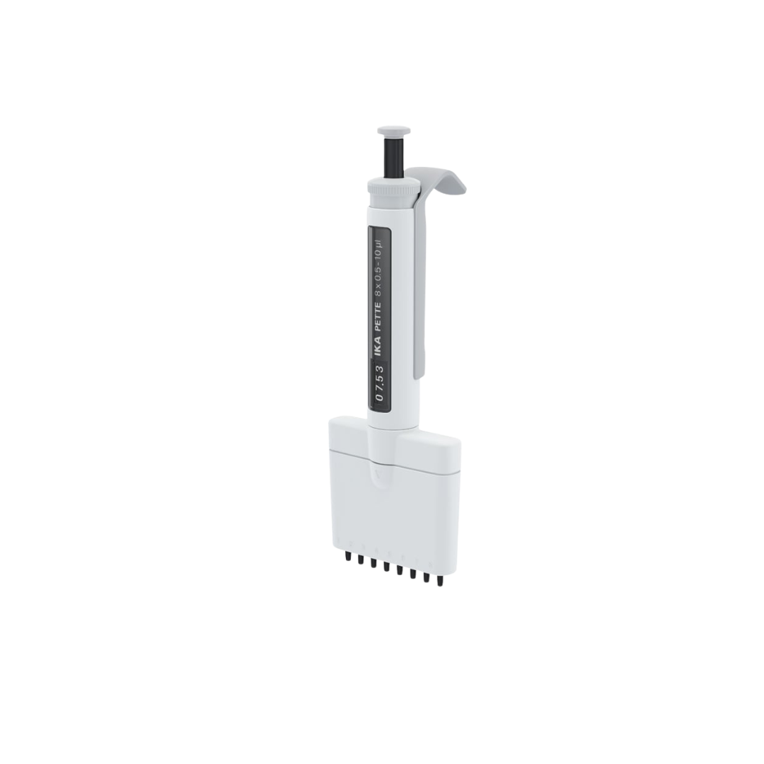 IKA PETTE multi 8-Kanal-Pipette variabel 0,5-10 µl, 0020017943