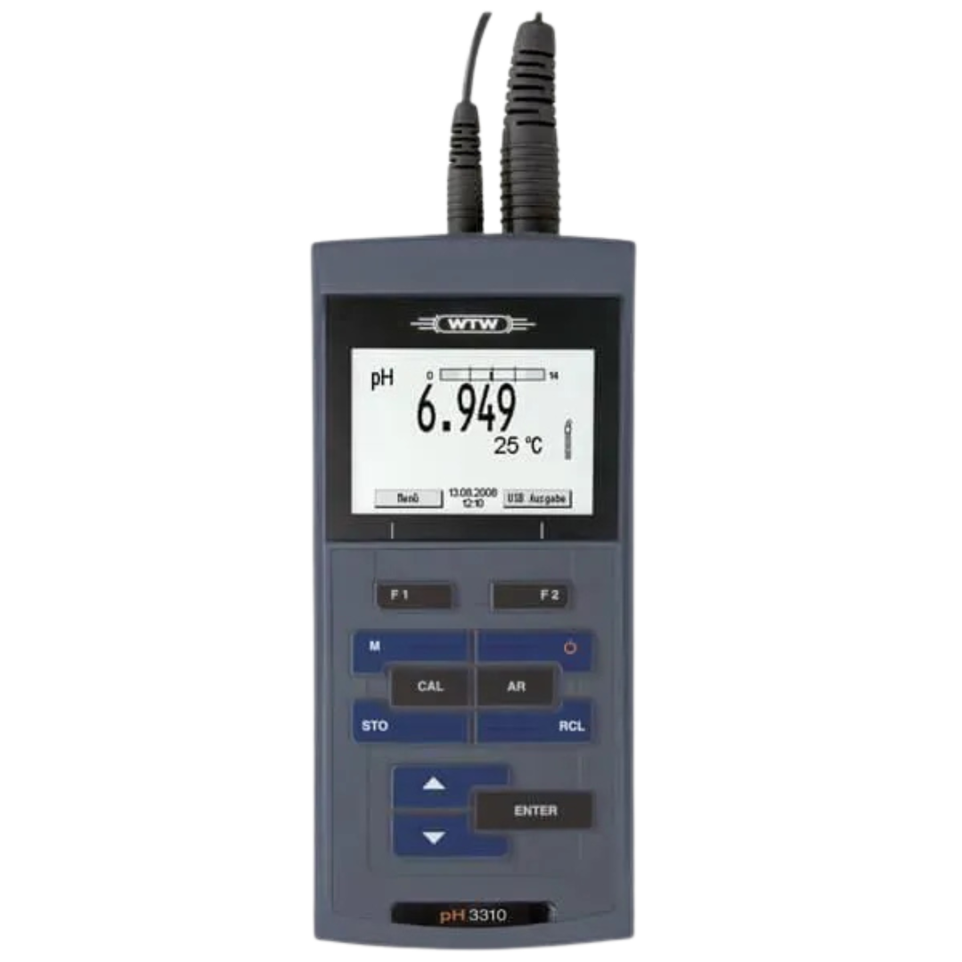 WTW ProfiLine pH 3310 Handmessgerät (pH/mV, DIN-Anschluss), 2AA310