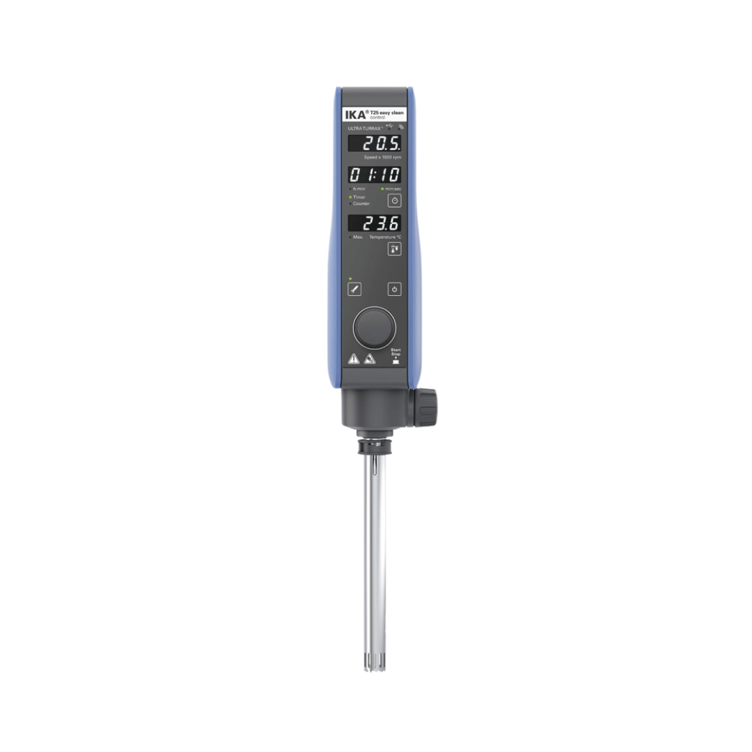 IKA T 25 easy clean control ULTRA-TURRAX Dispergierer, 3.000 bis 25.000 rpm, mit Temperaturmessung, 0025002500, Ansicht 3