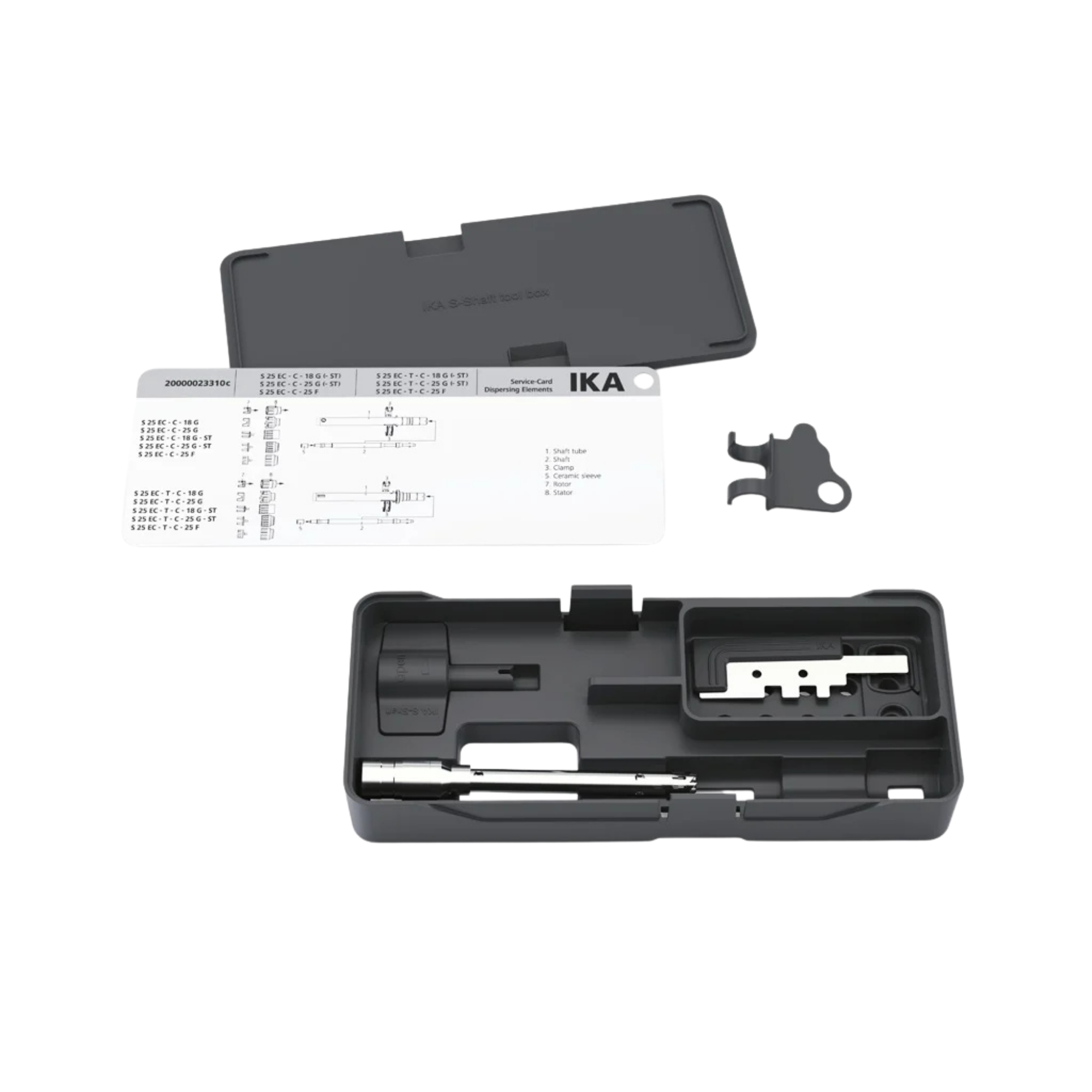 IKA S 25 N - 10 G - ST Dispergierwerkzeug, Sägezahn, Ø 10 mm, 1-100 ml, 0004447100
