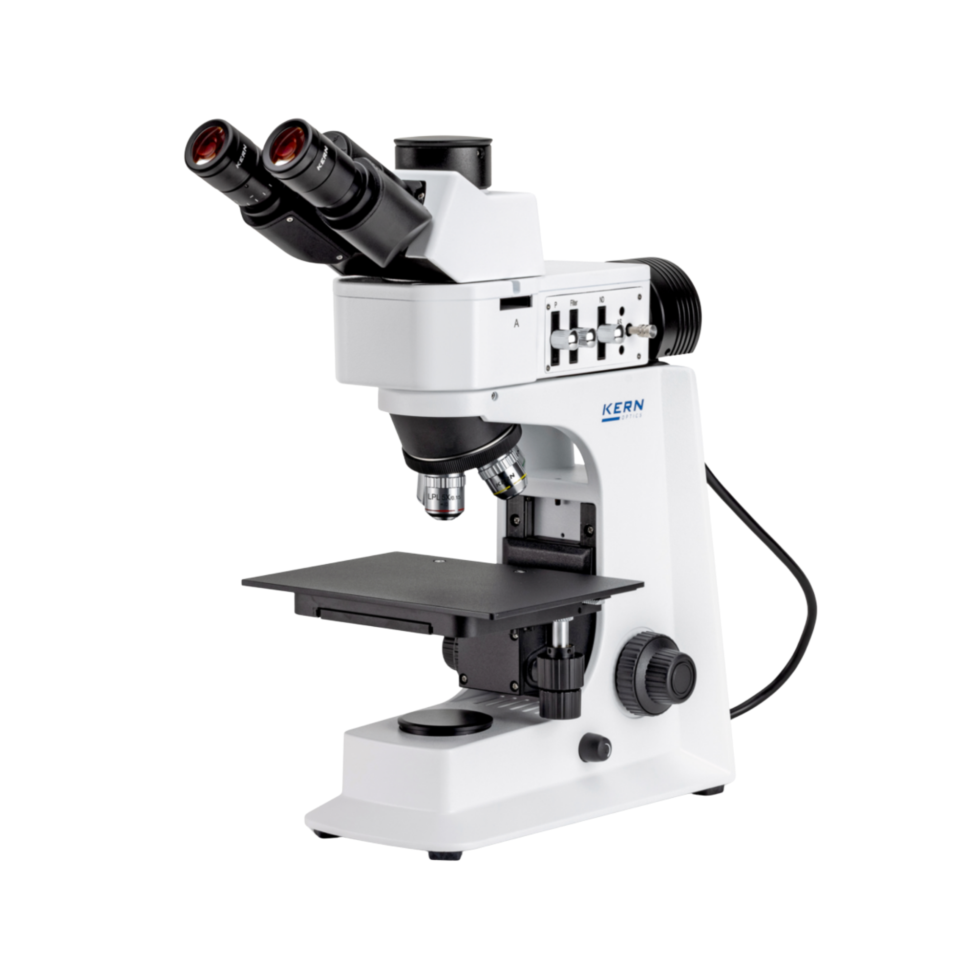 KERN OKM 173 Metallurgisches Mikroskop, Auflicht, Trinokular, Unendlich-Optik