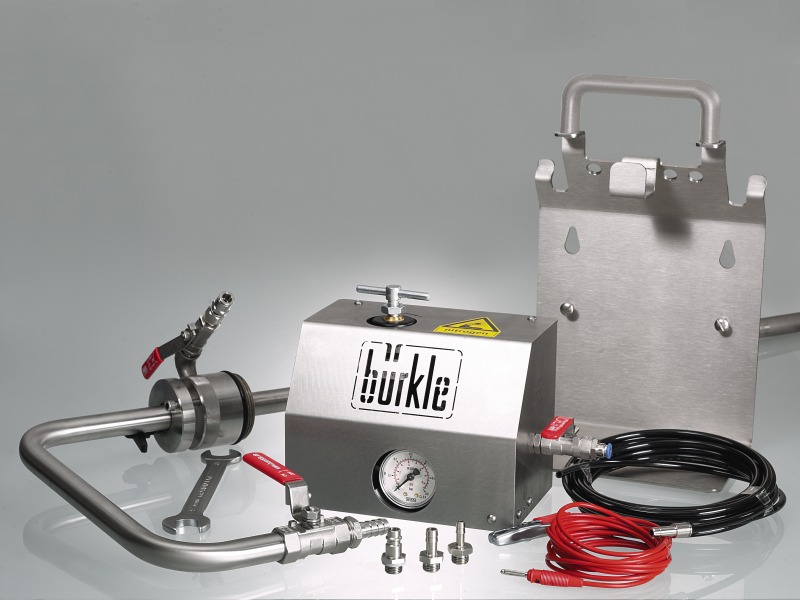 Bürkle, Entnahmesystem für Lösemittel-Auslaufbogen, 95cm, #5603-5003