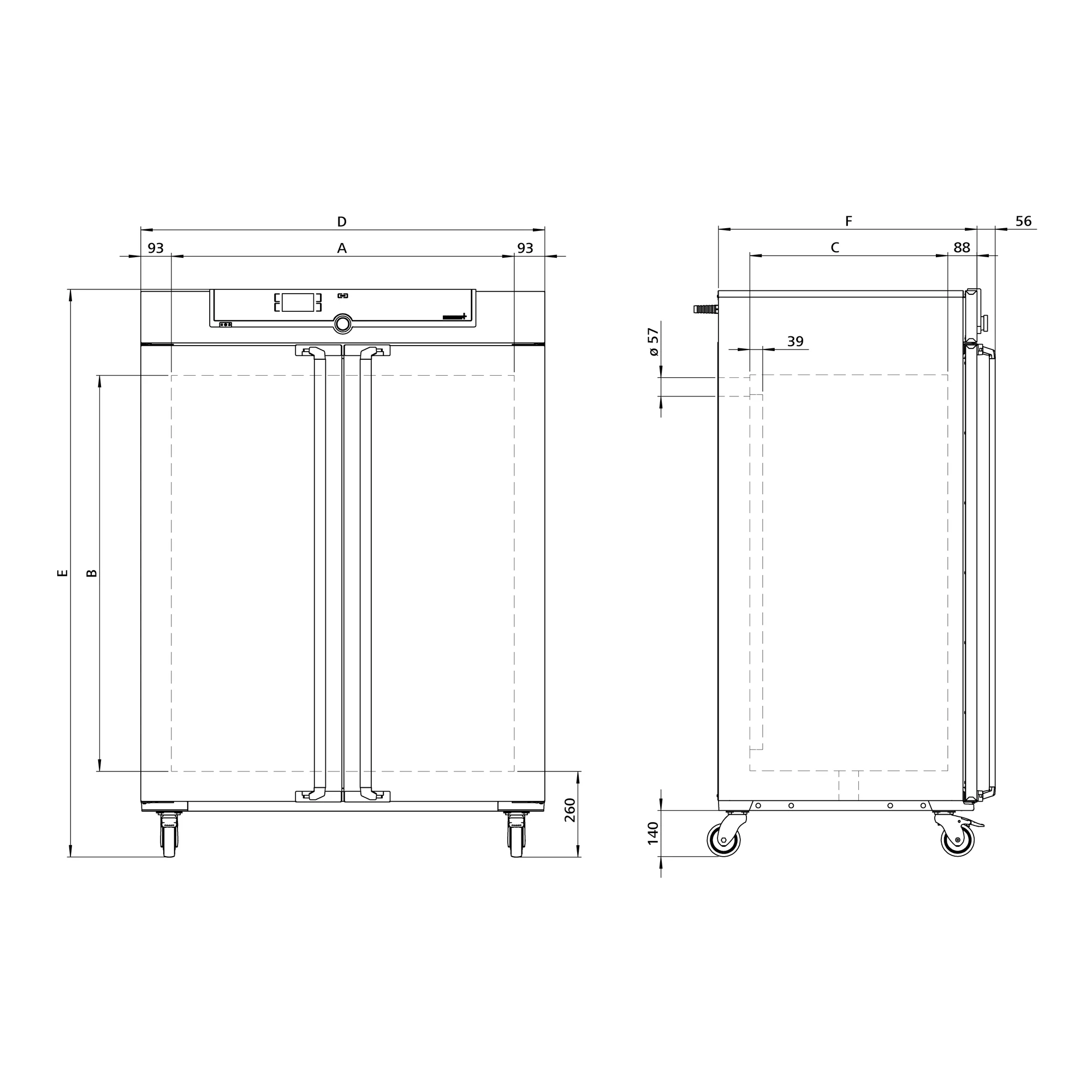 Memmert Heißluftsterilisator SF750, 749 L, Medizinprodukt Klasse IIb