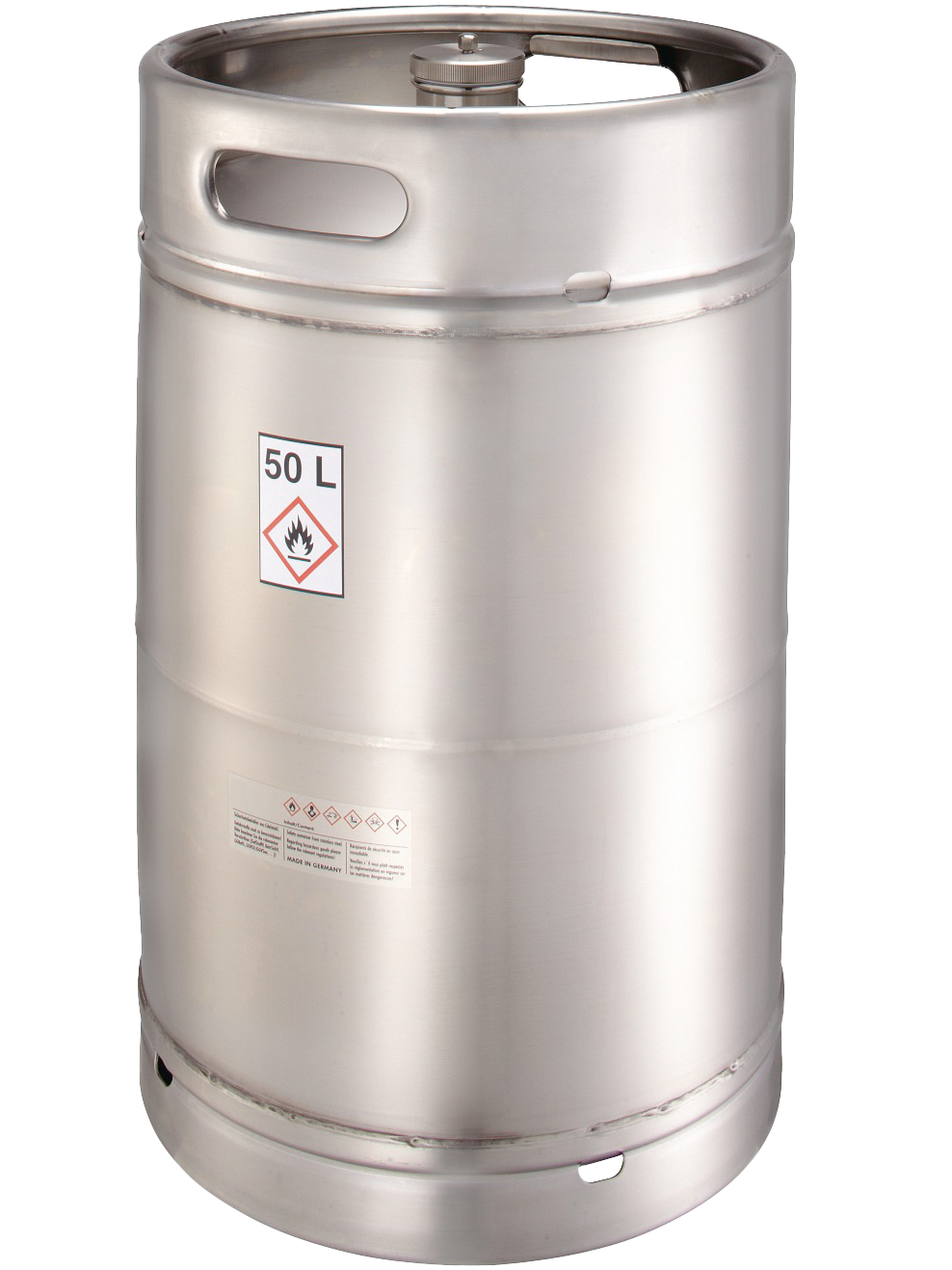 Bürkle Sicherheitsbehälter Edelstahl, mit Überdruckventil, 50 l, 2601-5050, Produktansicht