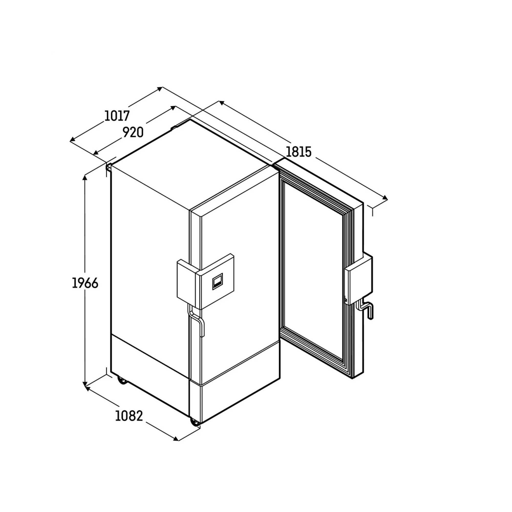 Liebherr SUFsg 5001 Labor-Ultratiefkühlschrank, 477 l, -40 °C bis -86 °C, 993356951