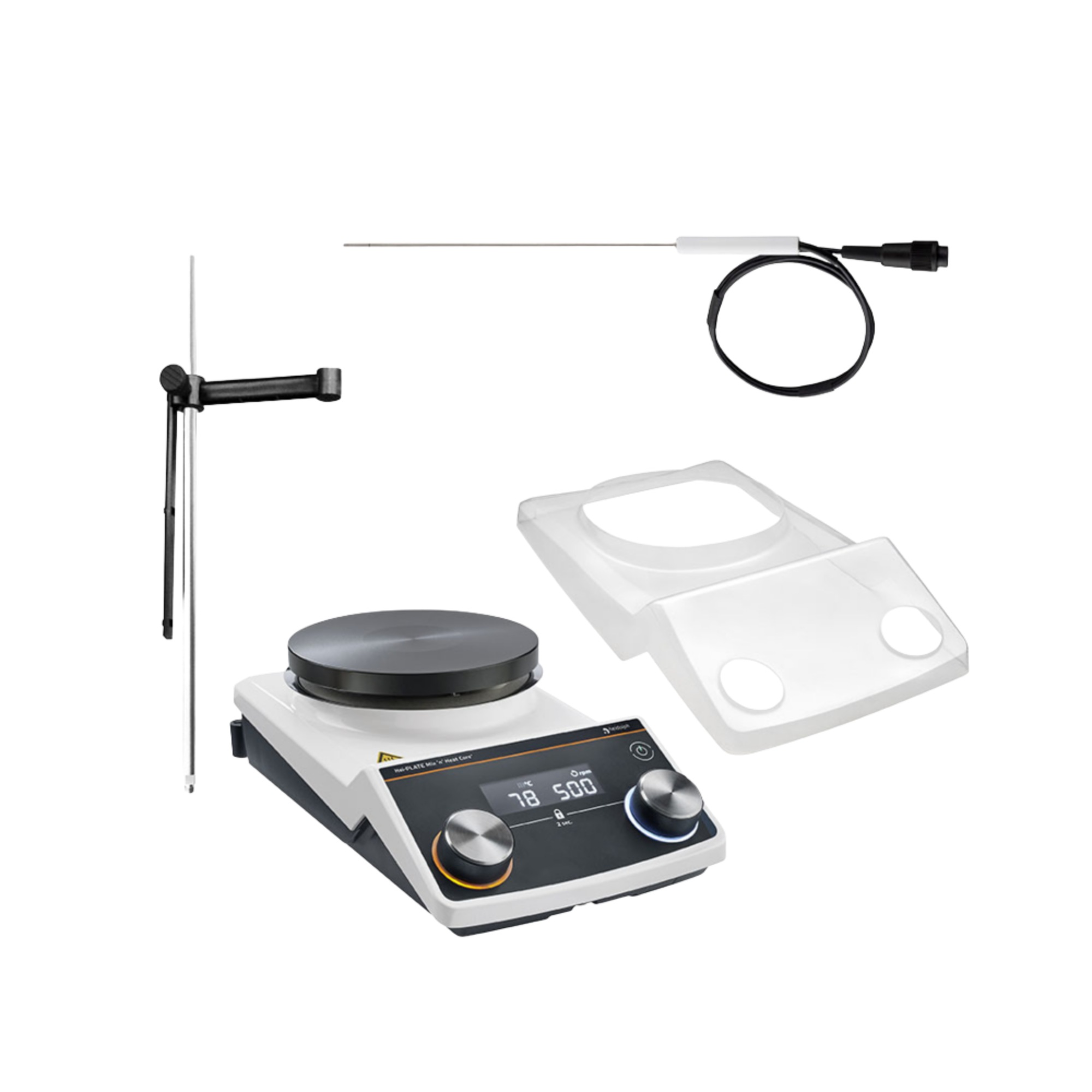 Heidolph Hei-Plate Sensor Advanced Paket Core, Magnetrührer mit Heizung und Pt1000, 145 mm, 506-21151-00