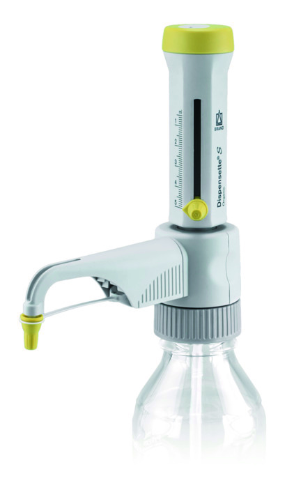 Brand Flaschenaufsatz-Dispenser, Dispensette® S, Organic, Analog, DE-M, 0,5-5 ml, ohne RDV, #4630130